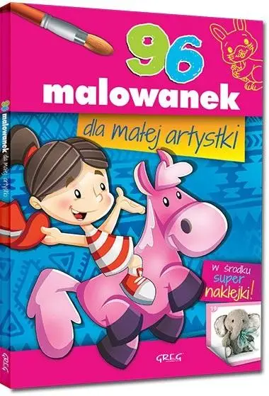 96 malowanek dla małej artystki - Jolanta Mróz