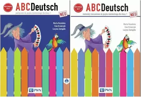 ABC DEUTSCH NEU 1 KOMPLET PODRĘCZNIK+ĆWICZENIA - Marta Kozubska, Ewa Krawczyk, Lucyna Zastąpiło