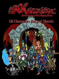 APOCalypse 2500 50 Character Record Sheets - Arnold J L