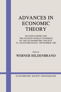 Advances in Economic Theory - Werner Hildenbrand