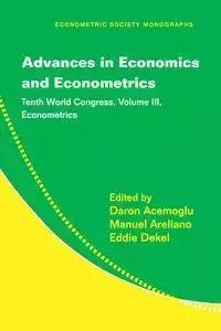 Advances in Economics and Econometrics - Acemoglu Daron