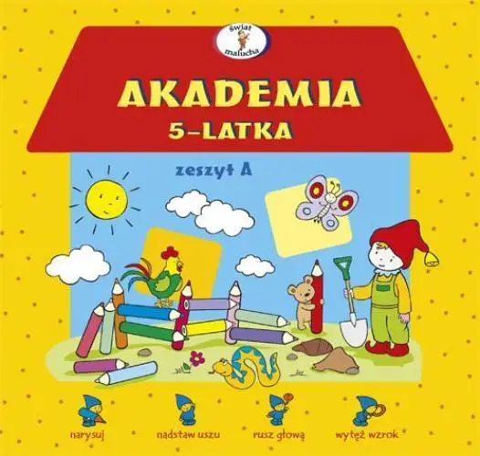 Akademia 5-latka zeszyt A - Dorota Krassowska