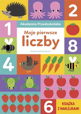 Akademia Przedszkolaka. Moje pierwsze liczby - Dorina Auksztulewicz - 2022