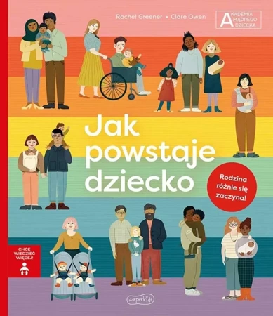 Akademia mądrego dziecka Jak powstaje dziecko - Rachel Greener, Clare Owen, Clare Owen