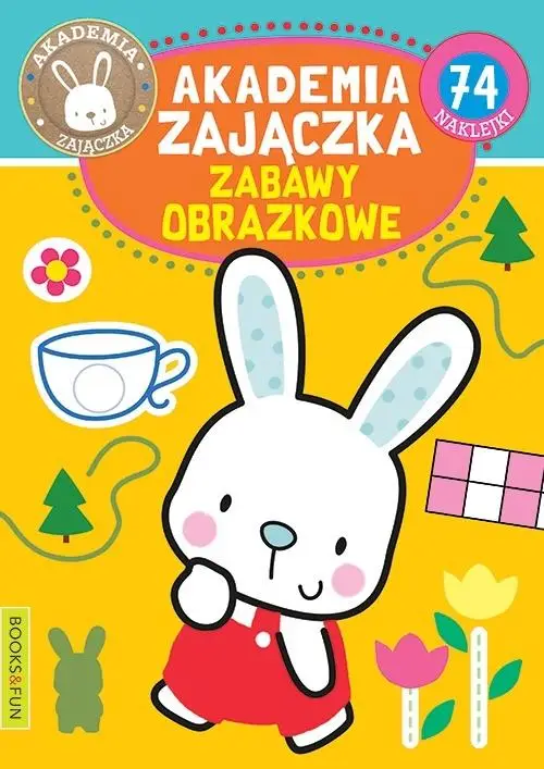 Akademia zajaczka Zabawy obrazkowe - praca zbiorowa