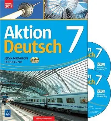 Aktion Deutsch 7 Podr. + 2CD WSiP - Przemysław Gębal, Lena Biedroń