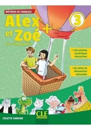 Alex et Zoe plus 3 podręcznik + CD MP3 - Colette Samson
