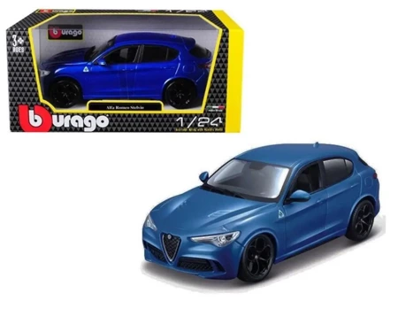 Alfa Romeo Stelvio Blue 1:24 BBURAGO