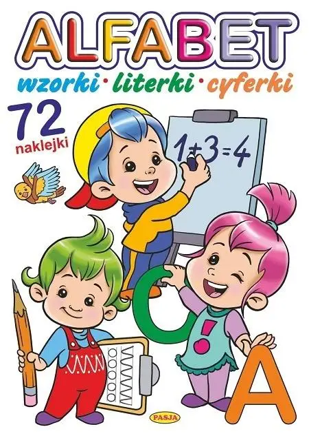 Alfabet. Wzorki, literki, cyferki - Mariola Budek