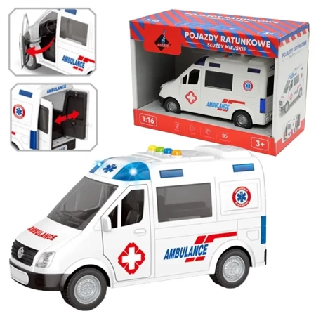 Ambulans z otwieranymi drzwiami - Askato