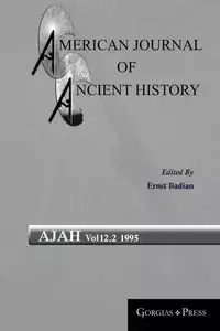 American Journal of Ancient History 12.2 - Badian Ernst