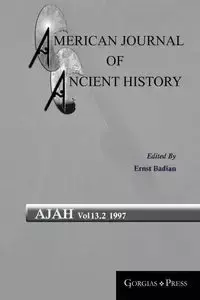 American Journal of Ancient History 13.2 - Badian Ernst