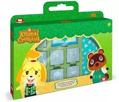 Animal Crossing - pieczątki w walizce - Multiprint