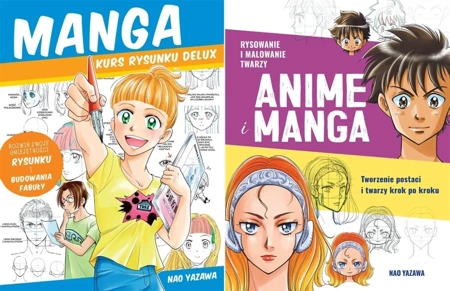 Anime i manga Rysowanie i malowanie twarzy + Kurs rysunku Delux Nao Yazawa - Yazawa Nao