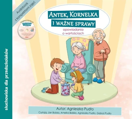 Antek, Kornelka i ważne sprawy audiobook - Agnieszka Pudło