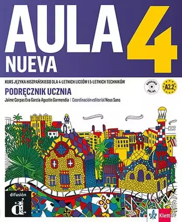 Aula Nueva 4 podręcznik ucznia LEKTORKLETT - praca zbiorowa