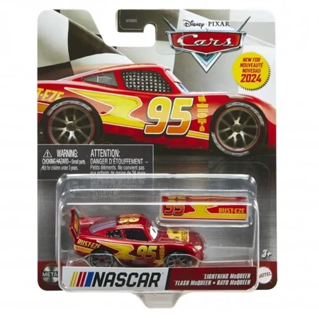 Autko Cars Nascar, Lightning McQueen - Mattel