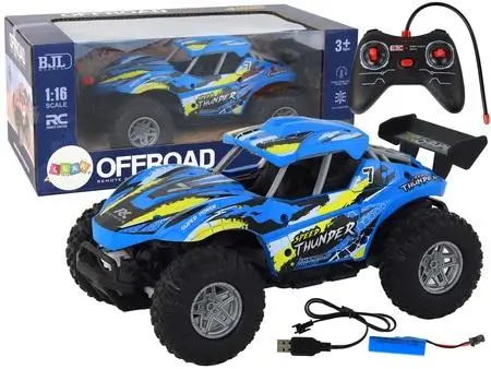 Auto terenowe zdalnie sterowane Off-Road 1:16 - Leantoys