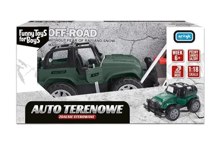 Auto terenowe zdalnie sterowane Toys for boys - Artyk