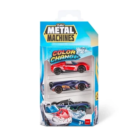 Auto zmieniające kolor 3-pak - ZURU Metal Machines