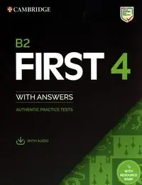 B2 First 4 Student's Book with Answers with Audio with Resource Bank  Authentic Practice Tests - Opracowanie zbiorowe