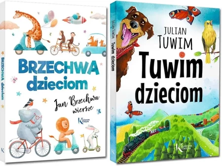 BRZECHWA DZIECIOM + TUWIM DZIECIOM ZESTAW Jan Brzechwa Julian Tuwim /zestaw - Jan Brzechwa