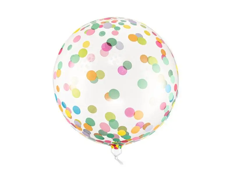 Balon Kula w kropki 40cm - PartyDeco