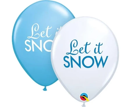 Balon Let It Snow 6szt - Godan