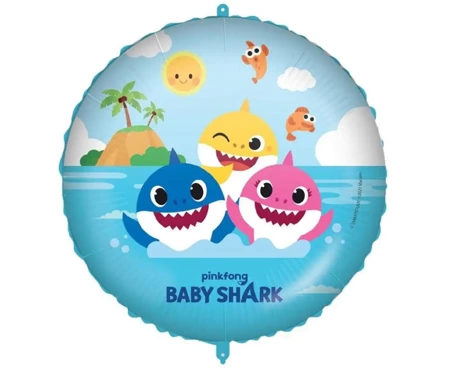 Balon foliowy 45cm Baby Shark - Godan