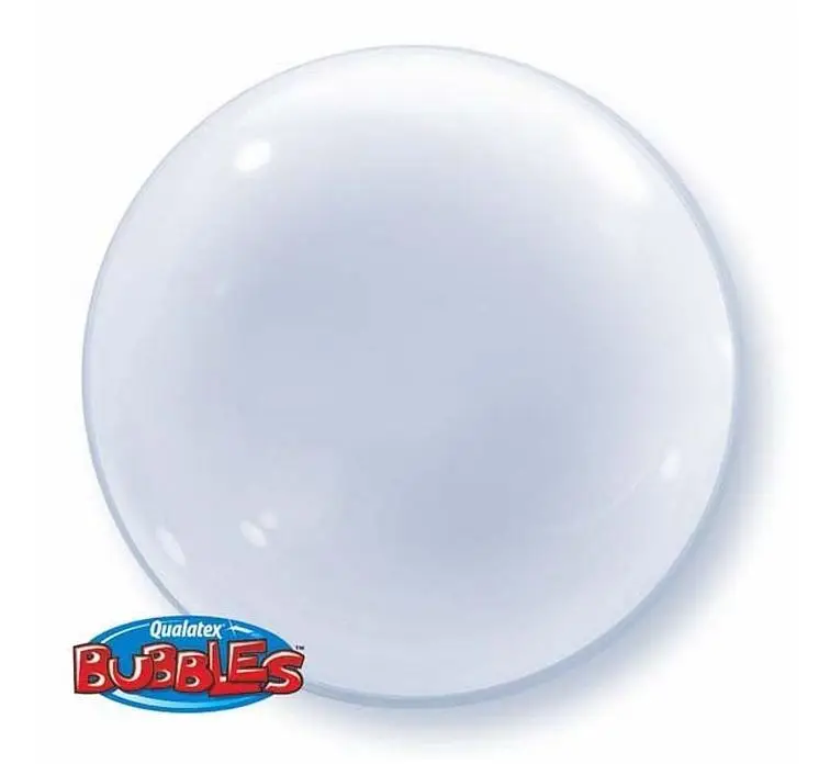 Balon foliowy Bubble Deco transparentny 61cm - Godan