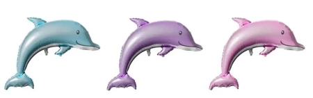 Balon foliowy Delfin mix - GoParty