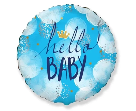 Balon foliowy Hello Baby Boy FX 46cm - Godan