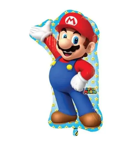 Balon foliowy SuperShape Super Mario 55x83cm - Amscan