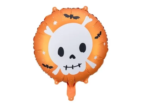 Balon foliowy czaszka 45cm - PartyDeco