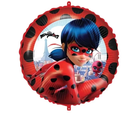 Balon foliowyt Miraculous Ladybug 46cm - Godan