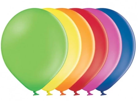 Balony B85 pastelowe MIX 27cm 100szt - Godan