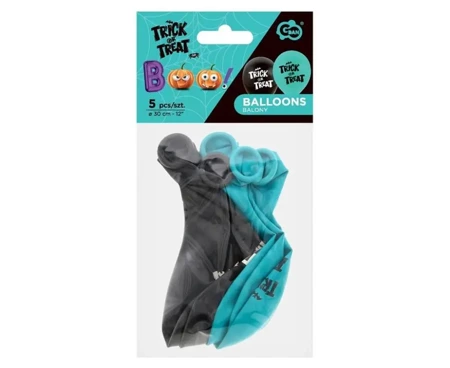 Balony Boo-Trick Or Treat 30,5cm 5szt - Godan