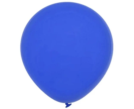 Balony Decomex pastel Royal Blue 100szt - Godan