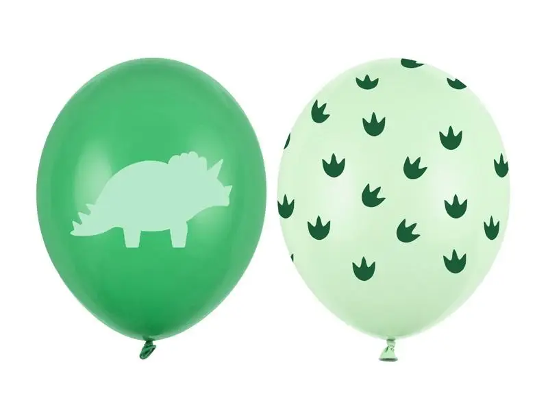 Balony Dinozaury 30cm 50szt MIX - PartyDeco