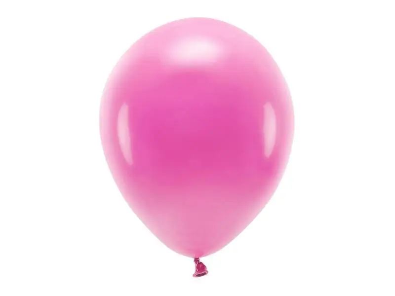 Balony Eco fuksjowe 30cm 10szt - PartyDeco