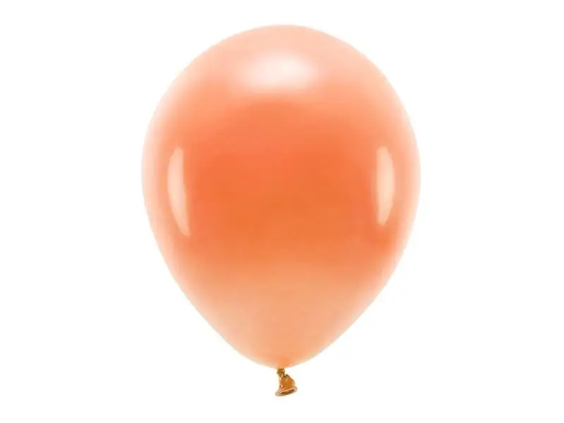 Balony Eco pomarańczowe 30cm 10szt - PartyDeco