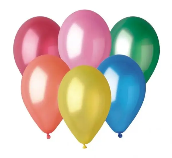 Balony GM110 metal różnokolorowe 30cm 100szt. - Godan