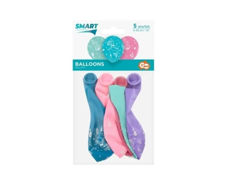 Balony Podmorski świat 30cm 5szt - Godan