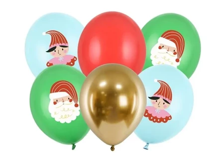 Balony Strong Candy land 30cm 6szt MIX - PartyDeco