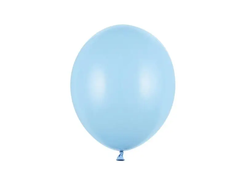 Balony Strong Pastel Baby Blue 27cm 10szt - PartyDeco