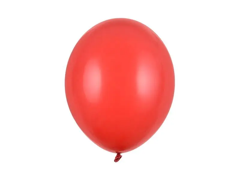 Balony Strong Pastel Poppy Red 30cm 100szt - PartyDeco