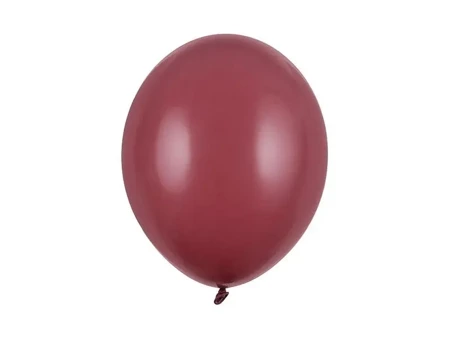 Balony Strong Pastel Prune 30cm 100szt - PartyDeco