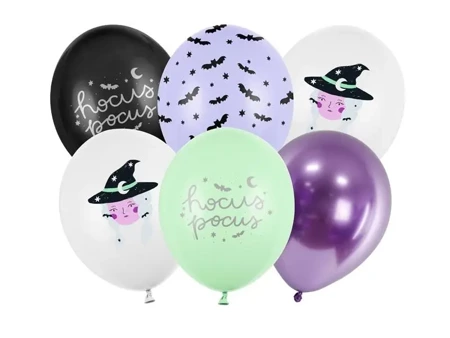 Balony Witch 30cm 6szt - PartyDeco