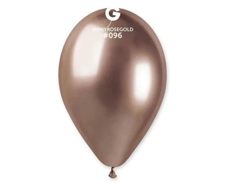 Balony chromowane Różowo-Złote 50szt - Godan