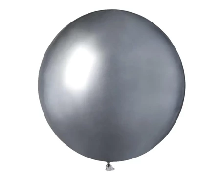 Balony chromowane Srebrne 48cm 25szt - Godan